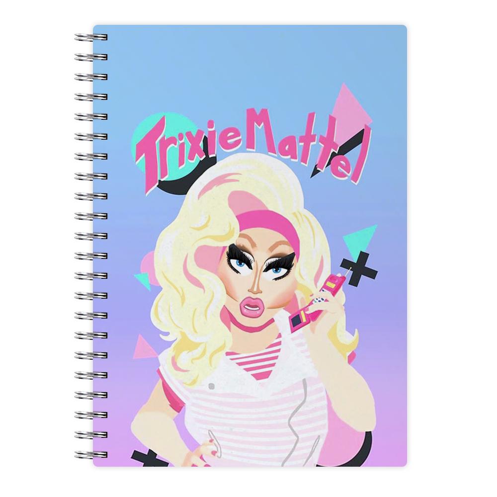 Trixie Mattel 80's Realness - RuPaul's Drag Race Notebook - Fun Cases