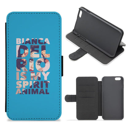 Bianca Del Rio Is My Spirit Animal - RuPaul  Flip / Wallet Phone Case