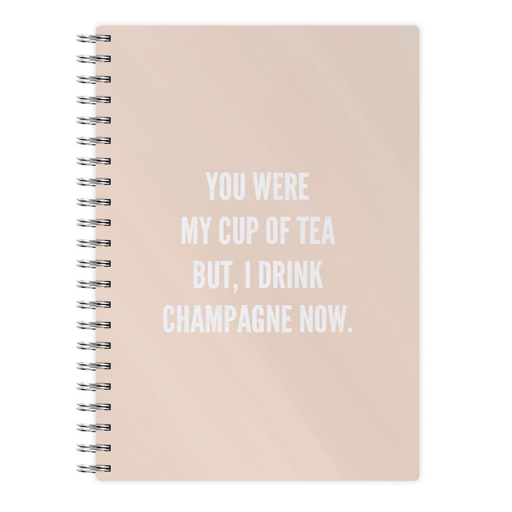 Cup Of Tea Quote Case - Sassy Quotes Notebook