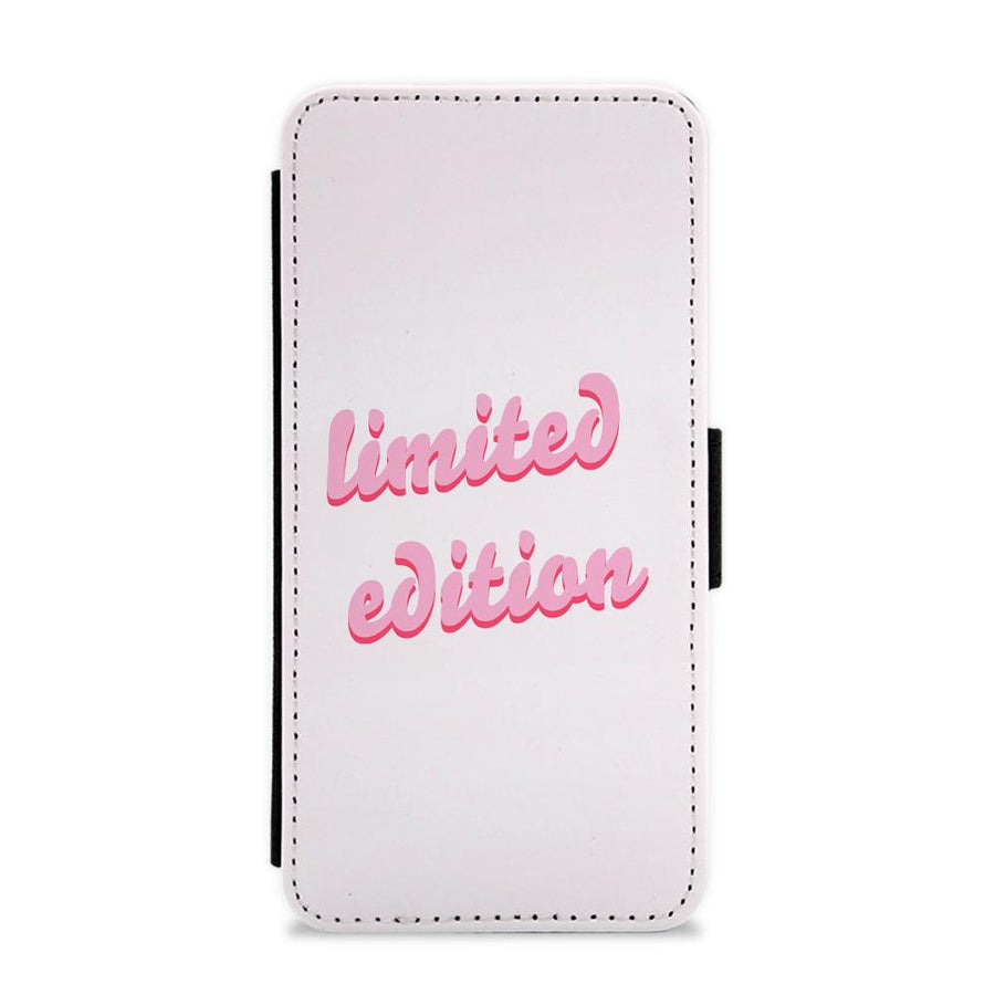 Limited Edition Quote - Sassy Quotes Flip / Wallet Phone Case