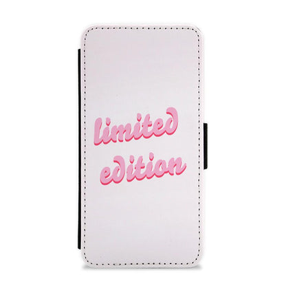 Limited Edition Quote - Sassy Quotes Flip / Wallet Phone Case