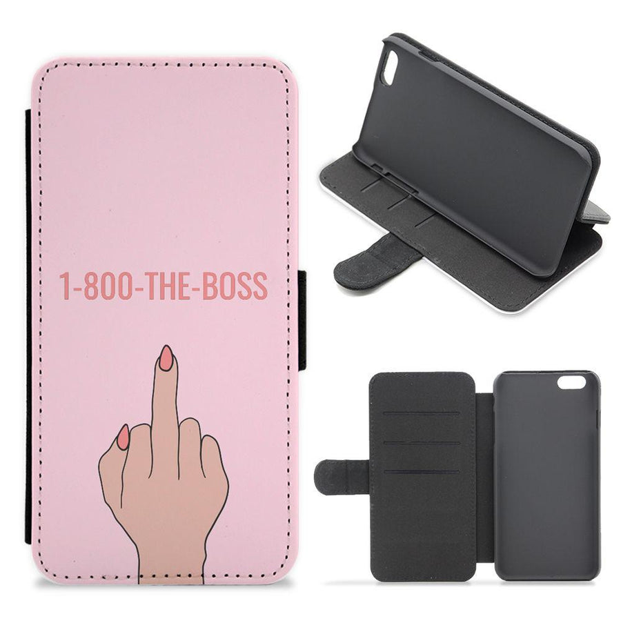 1-800 The Boss Flip / Wallet Phone Case