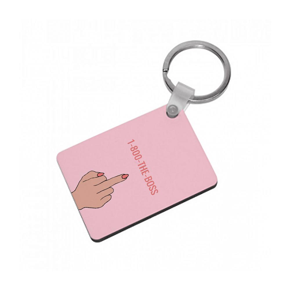 1-800 The Boss Keyring