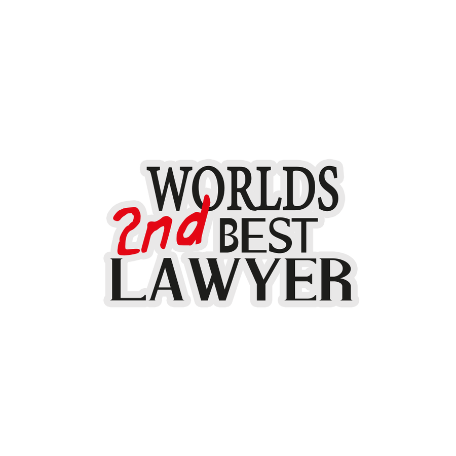 Worlds 2nd Best Lawyer - Better Call Saul Sticker