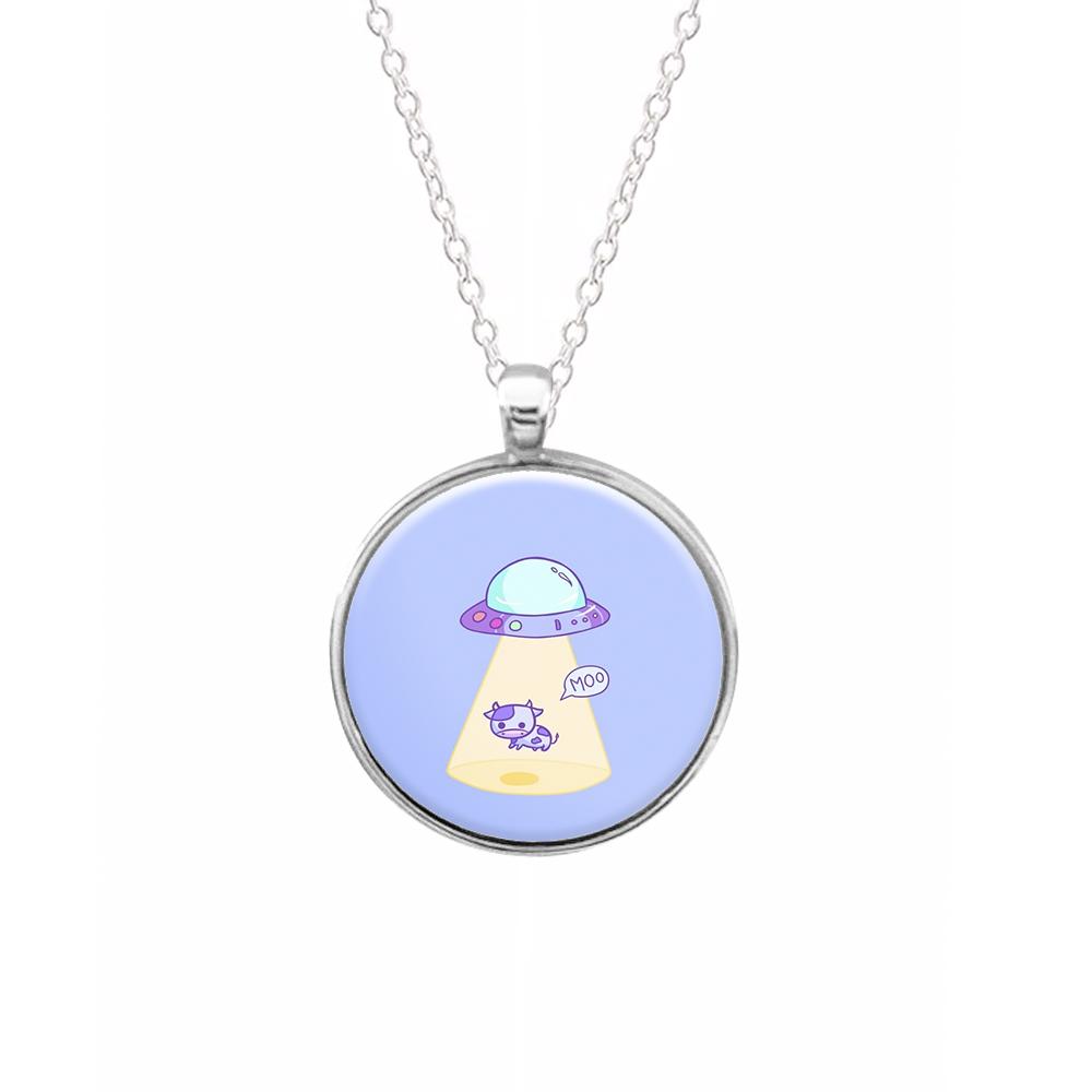 Cow Abduction Necklace