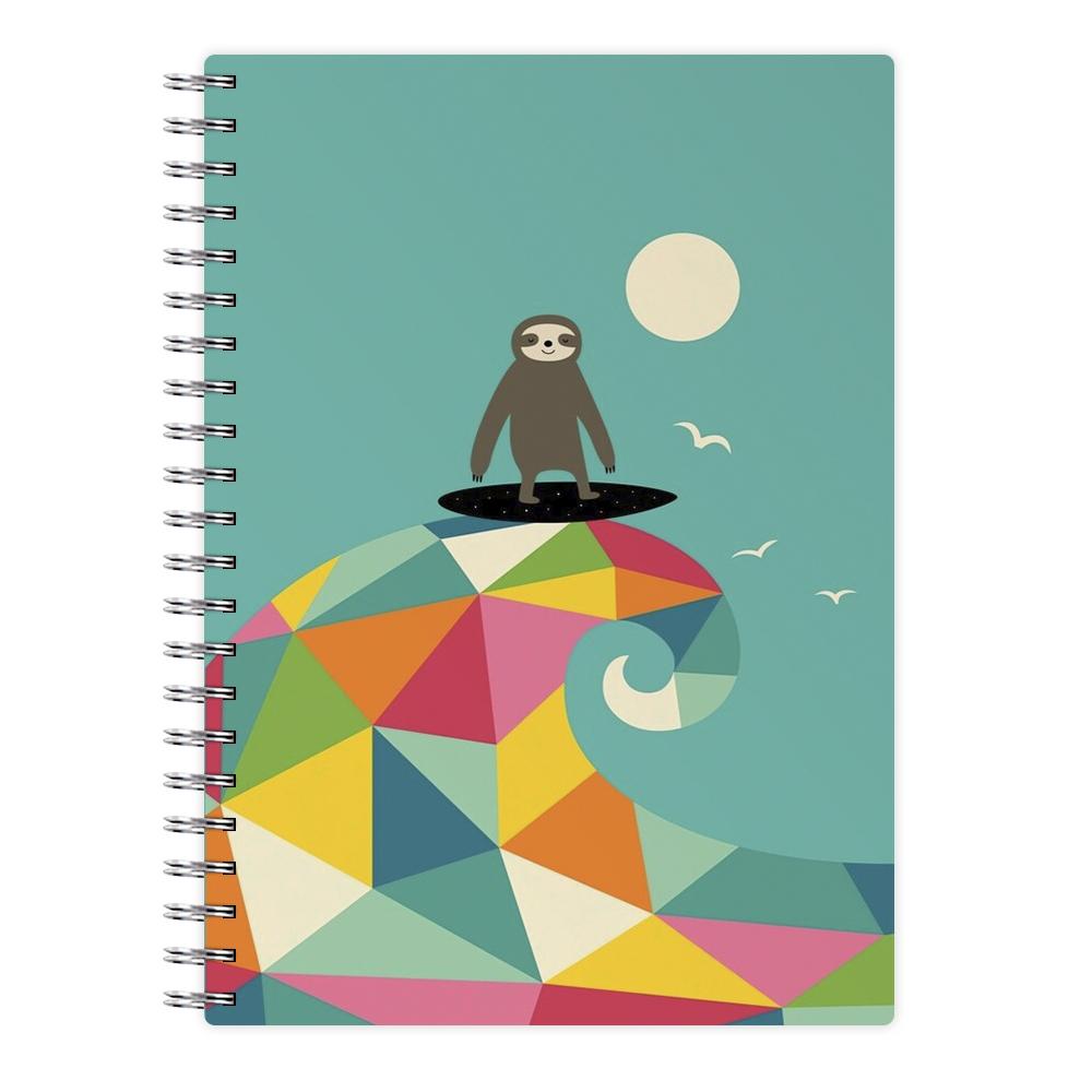 Surfing Sloth Notebook