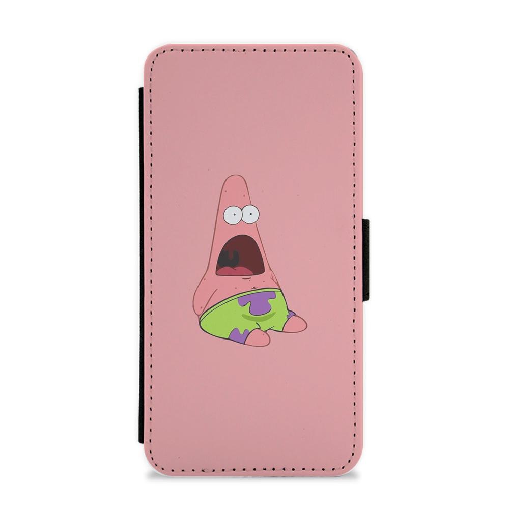 Surprised Patrick Flip / Wallet Phone Case