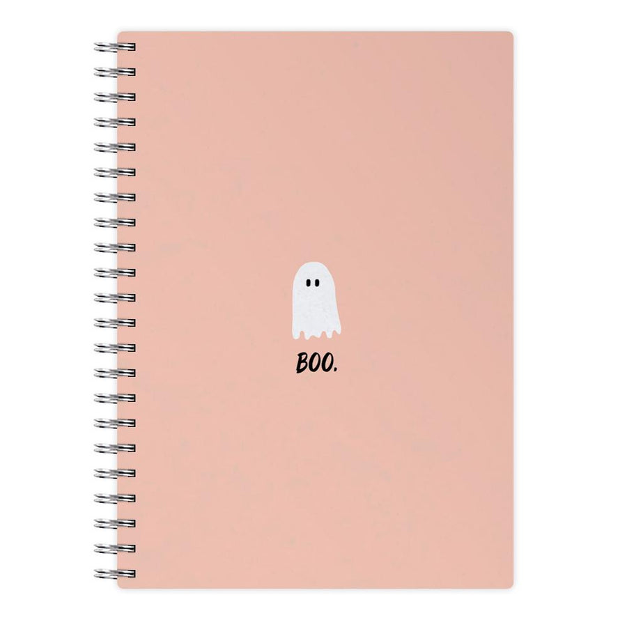Boo - Ghost Halloween Notebook