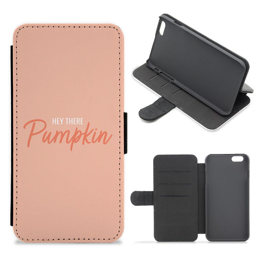 Hey There Pumpkin - Halloween Flip / Wallet Phone Case