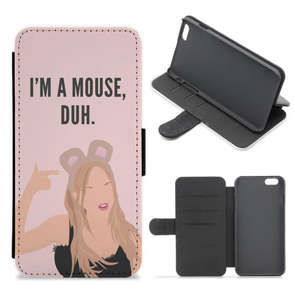 I'm A Mouse, Duh - Halloween Flip / Wallet Phone Case