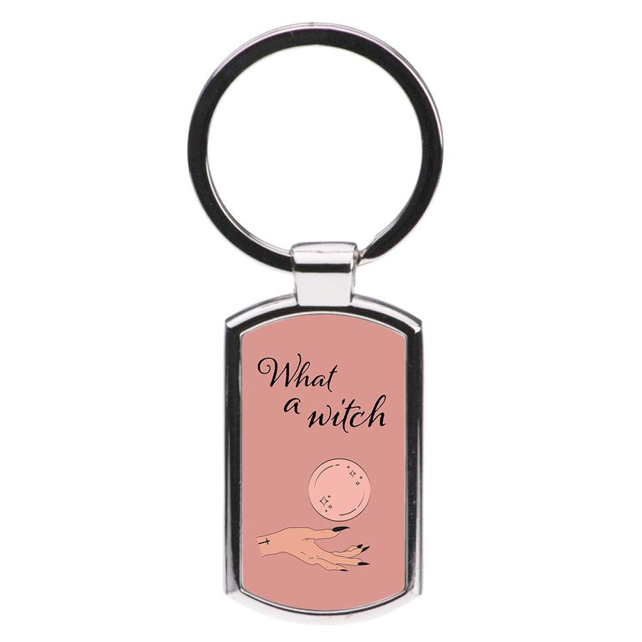 What A Witch - Halloween Luxury Keyring