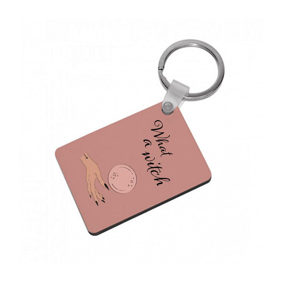What A Witch - Halloween Keyring