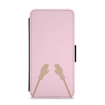 Tiny TikTok Hands Flip / Wallet Phone Case