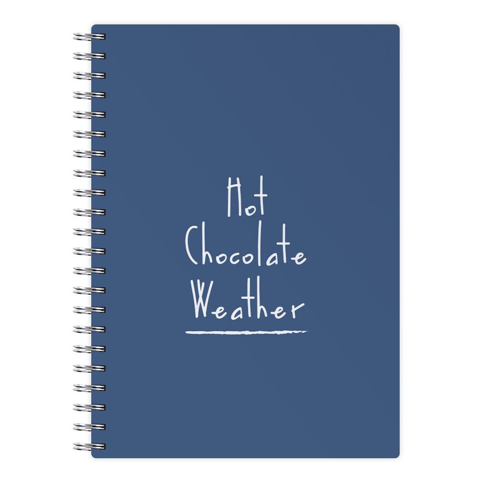 Hot Chocolate Weather Notebook
