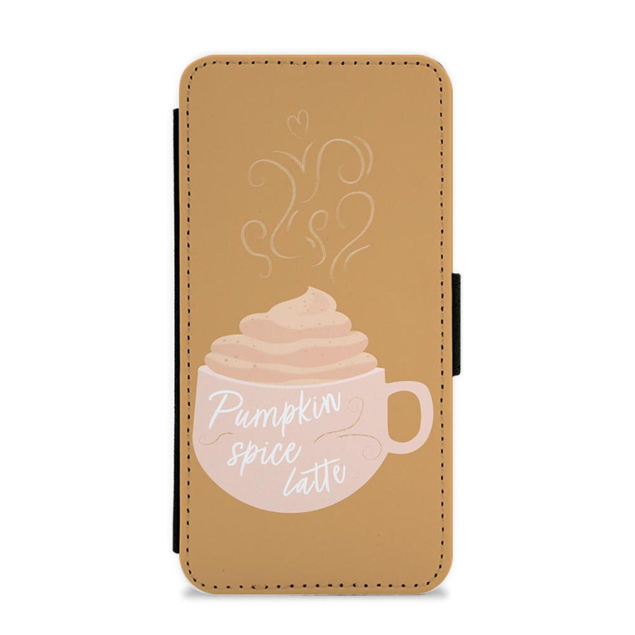 Pumpkin Spice Latte Flip / Wallet Phone Case