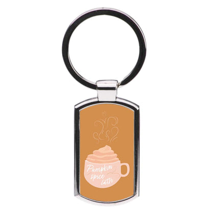 Pumpkin Spice Latte Luxury Keyring