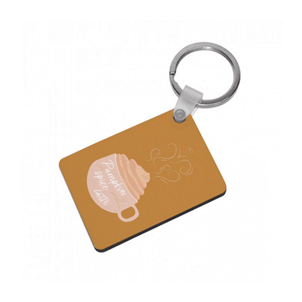 Pumpkin Spice Latte Keyring