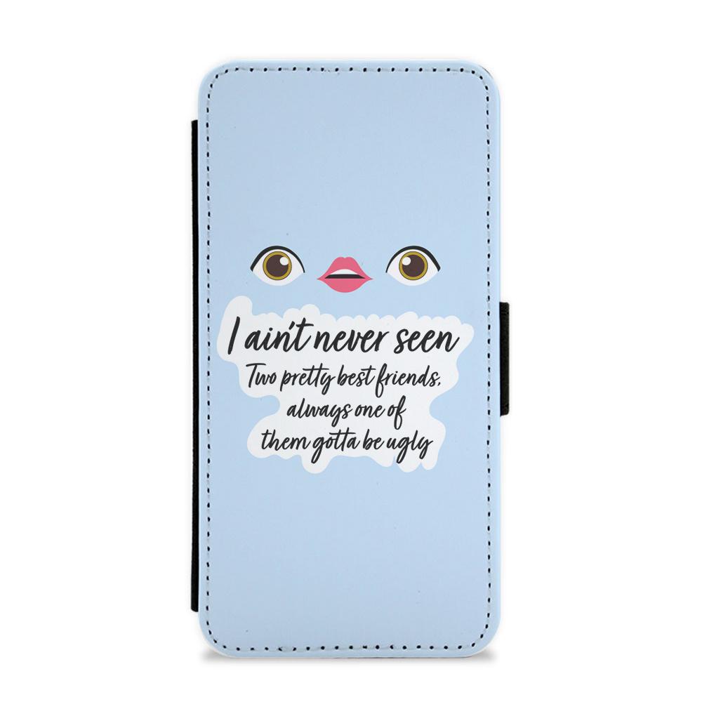 I Aint Ever Seen Two Pretty Best Friends TikTok Flip Wallet