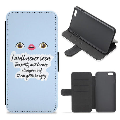 I Aint Ever Seen Two Pretty Best Friends - TikTok Flip / Wallet Phone Case