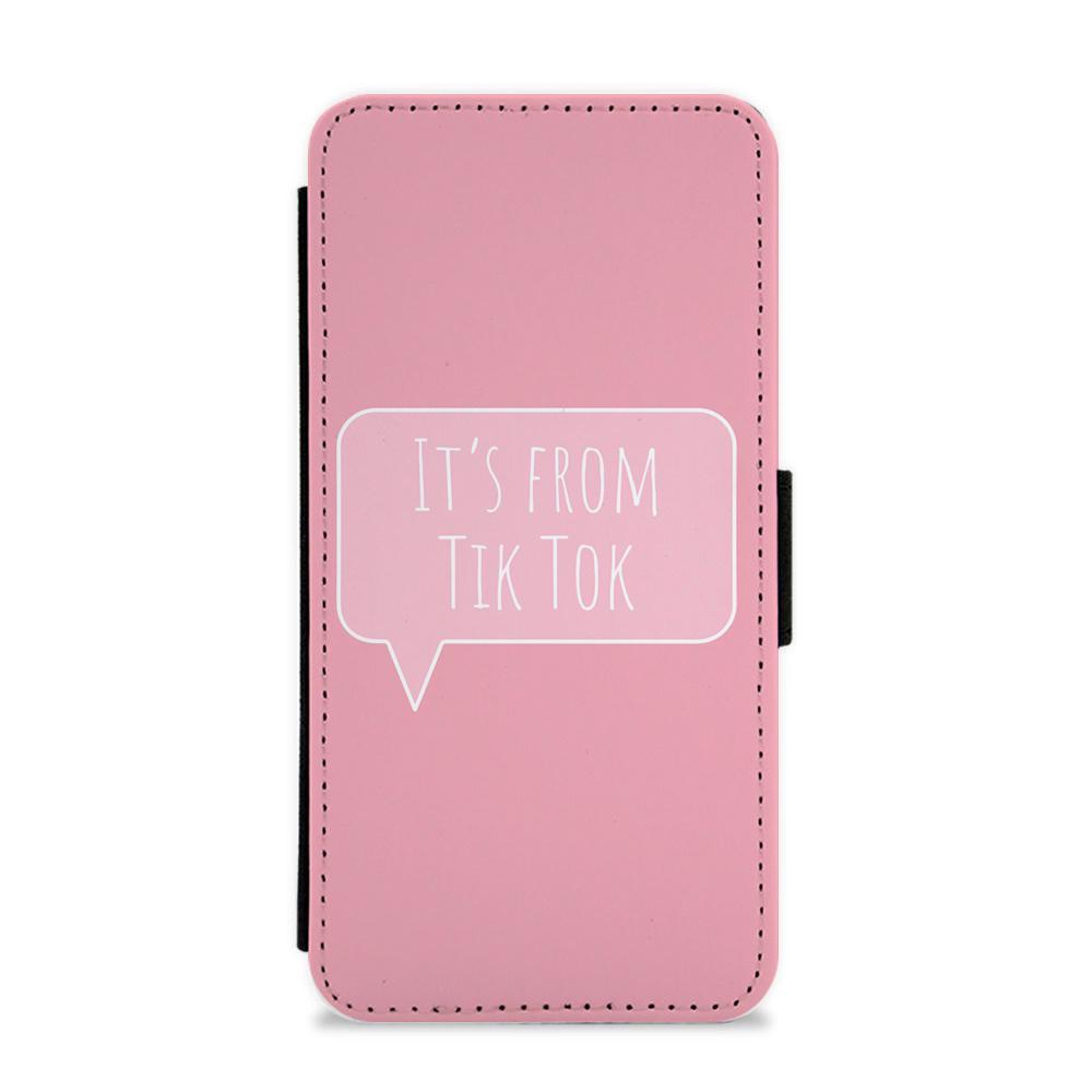 It's From TikTok Flip / Wallet Phone Case