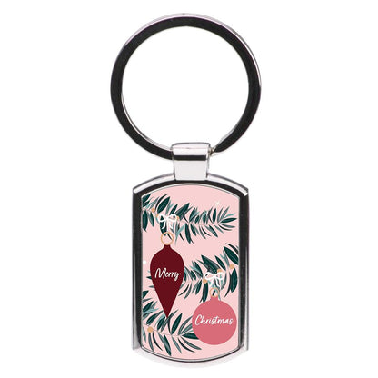 Merry Christmas Luxury Keyring