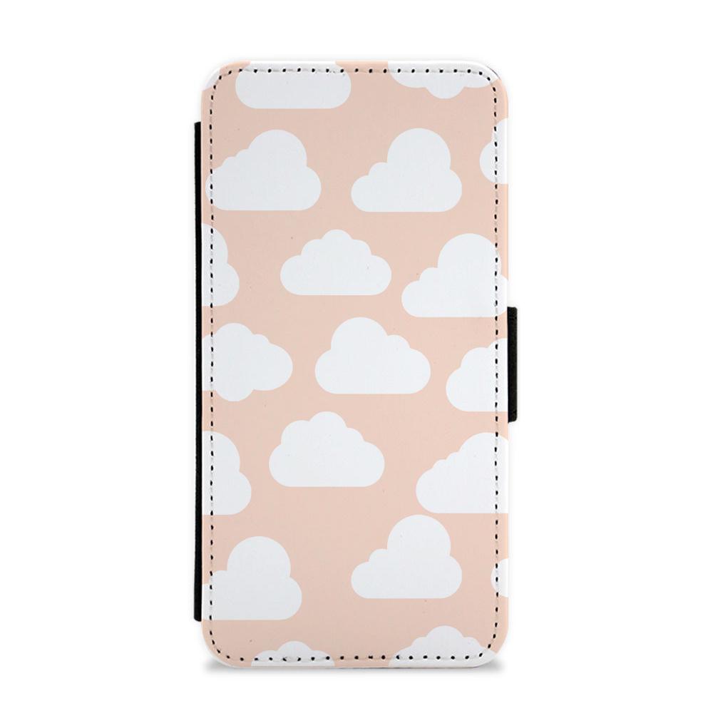 Cloud Pattern Flip / Wallet Phone Case