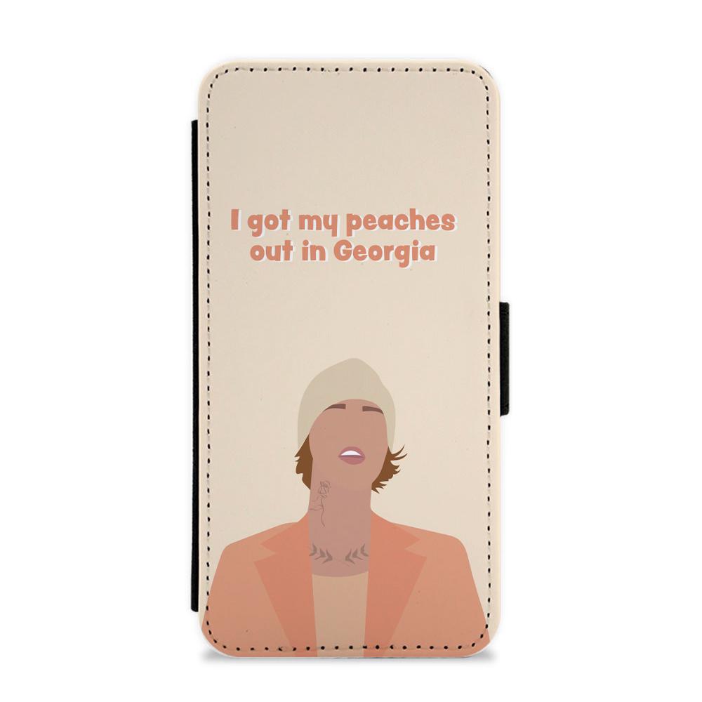 Peaches - Justin Bieber Flip / Wallet Phone Case