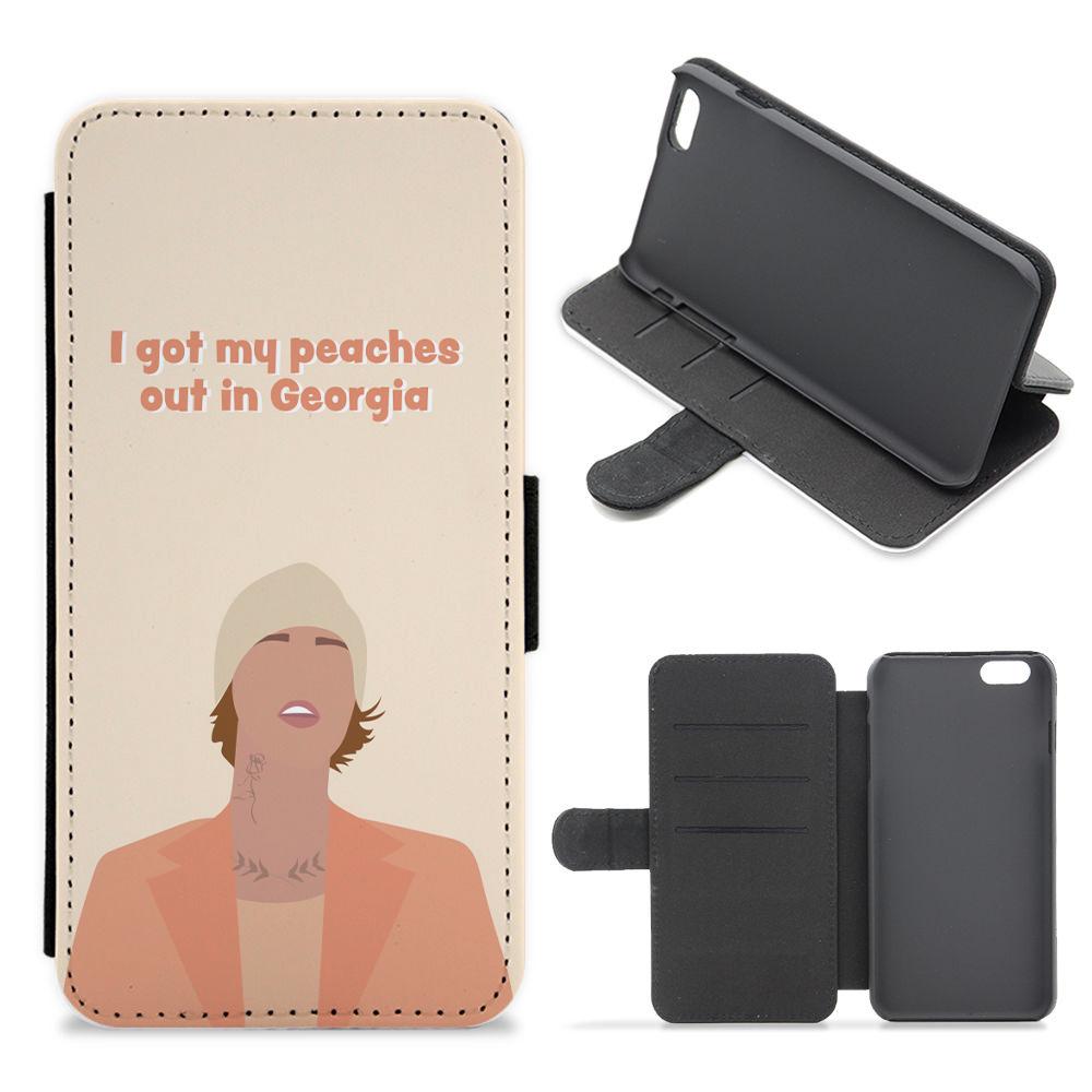 Peaches - Justin Bieber Flip / Wallet Phone Case