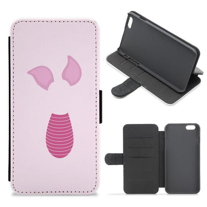 Faceless Piglet - Disney Flip / Wallet Phone Case