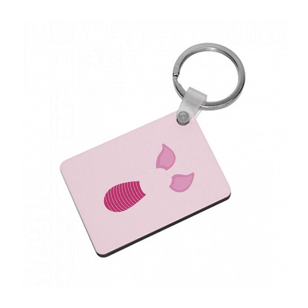 Faceless Piglet - Disney Keyring