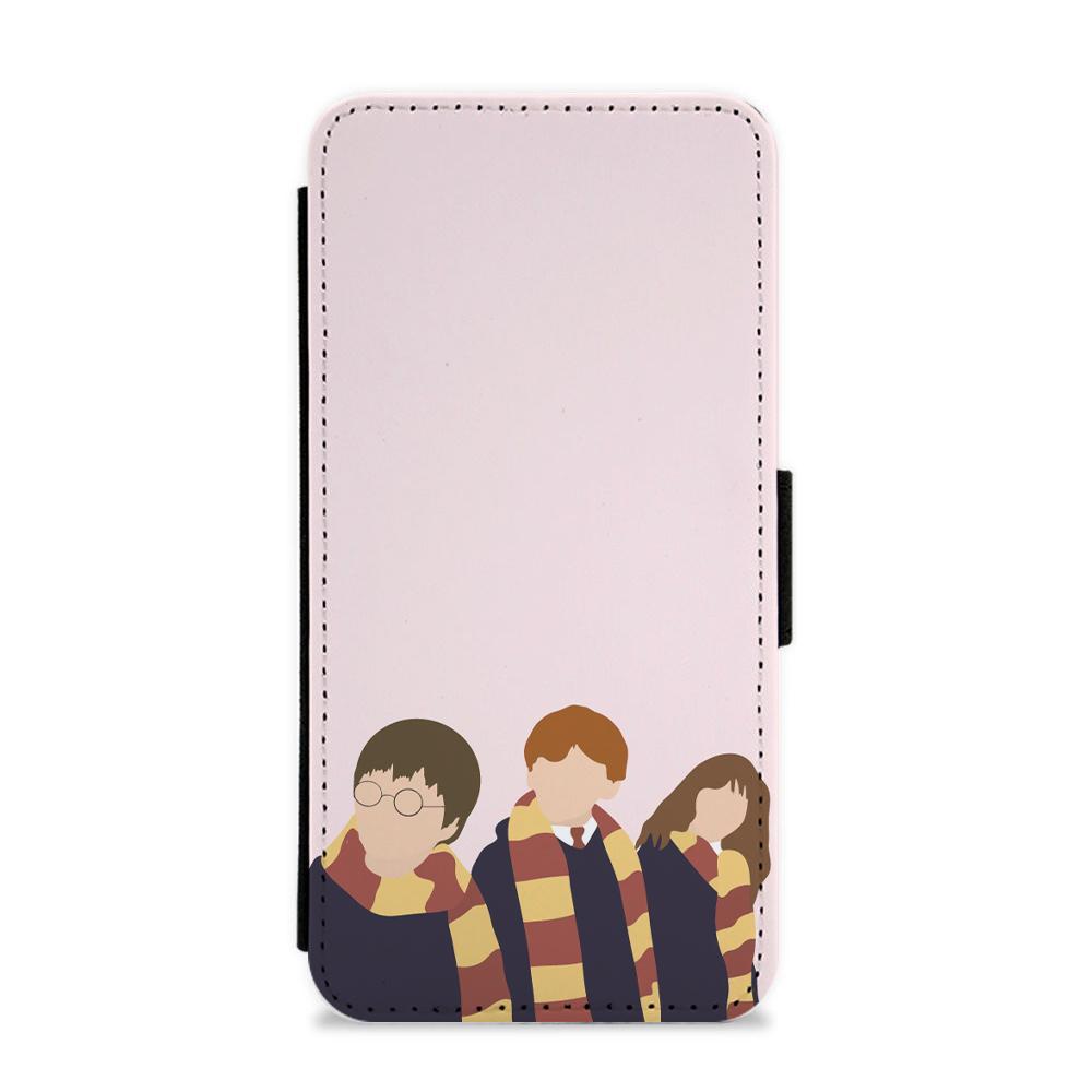 Harry Potter Cartoons Flip / Wallet Phone Case