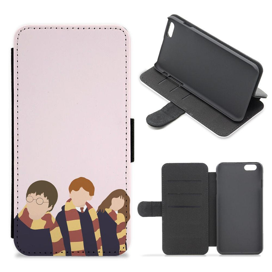 Harry Potter Cartoons Flip / Wallet Phone Case