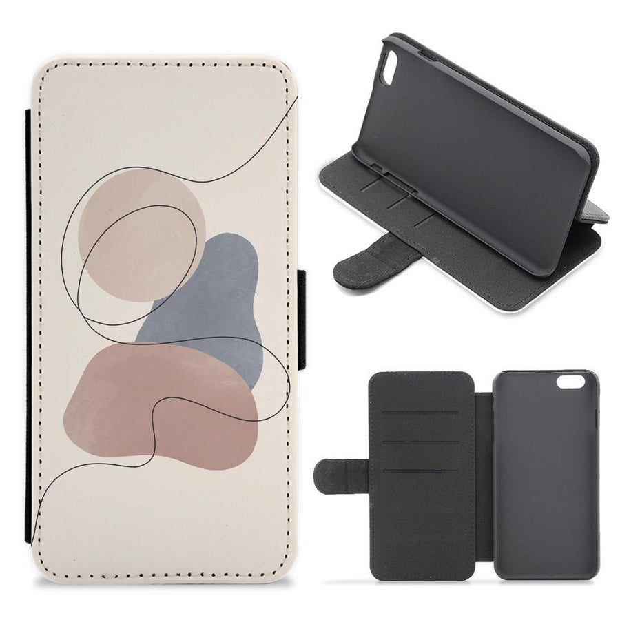 Abstract Pattern XIII Flip / Wallet Phone Case
