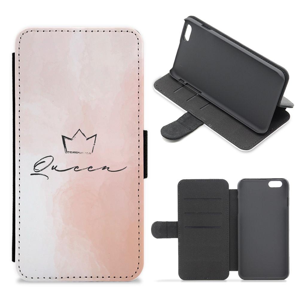 Queen - Abstract Flip / Wallet Phone Case