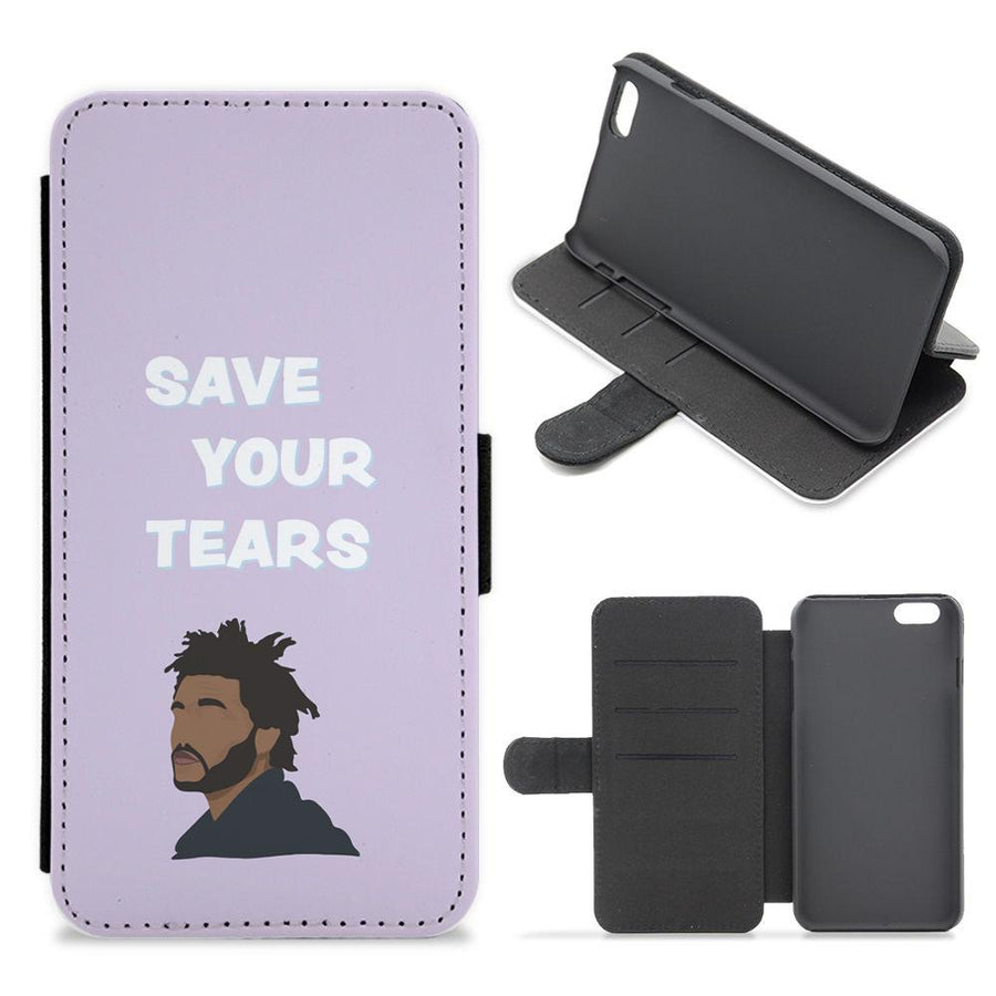 Save Your Tears Flip / Wallet Phone Case