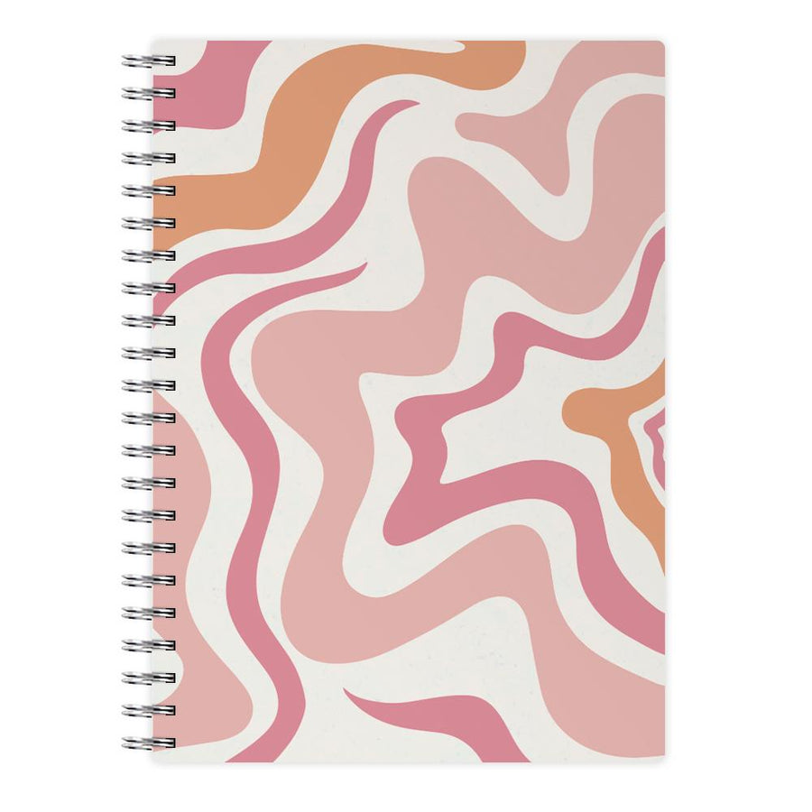 Pink Waves Notebook