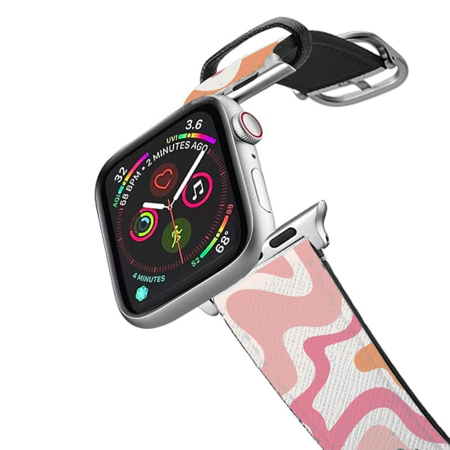 Pink Waves Apple Watch Strap
