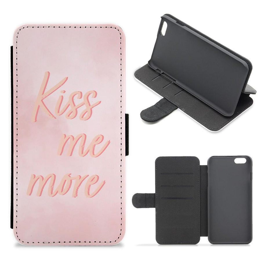 Kiss Me More  Flip / Wallet Phone Case