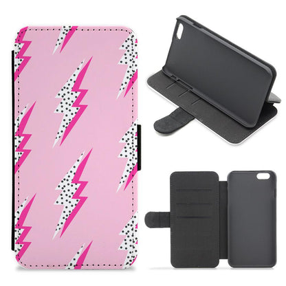 Lightning Bolt Flip / Wallet Phone Case