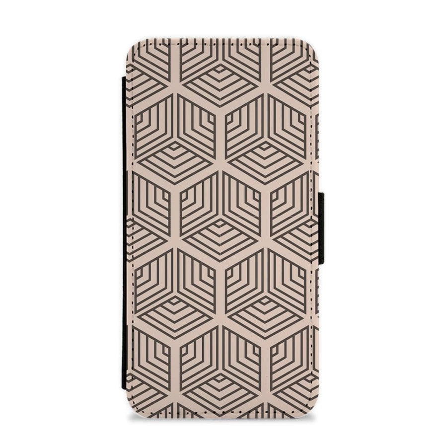 Illusion Pattern Flip / Wallet Phone Case