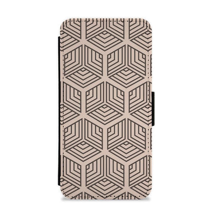 Illusion Pattern Flip / Wallet Phone Case