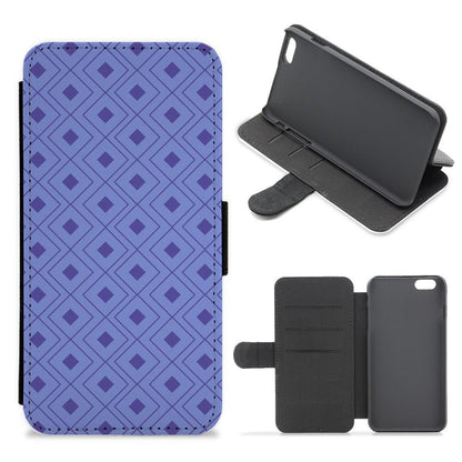 Diamond Pattern Flip / Wallet Phone Case