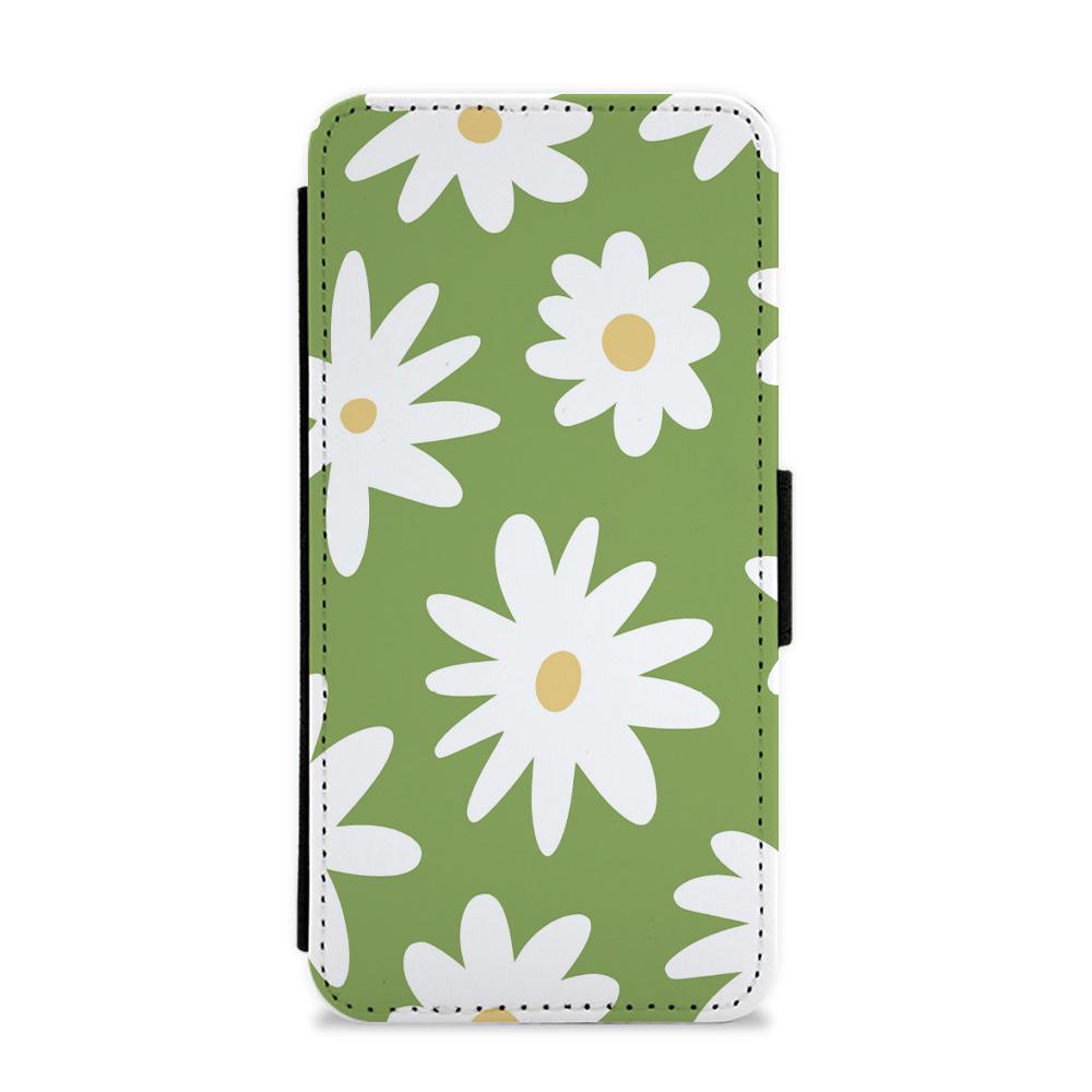 Funky Daisy Flip / Wallet Phone Case