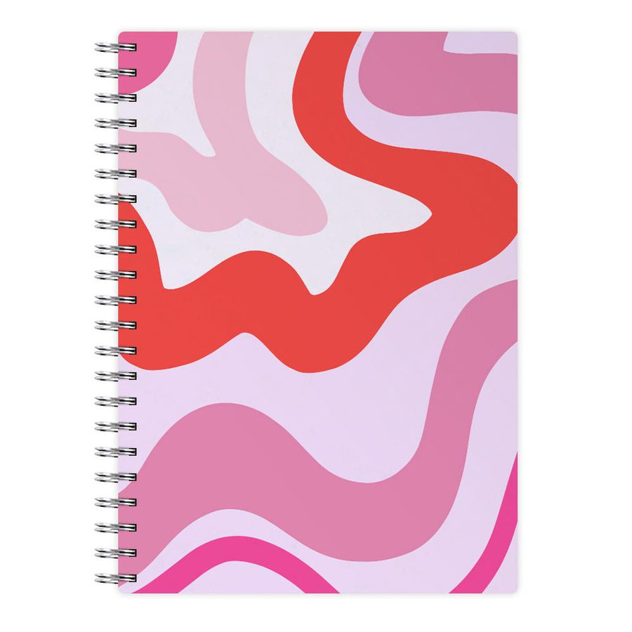 Purple & Pink Abstract  Notebook