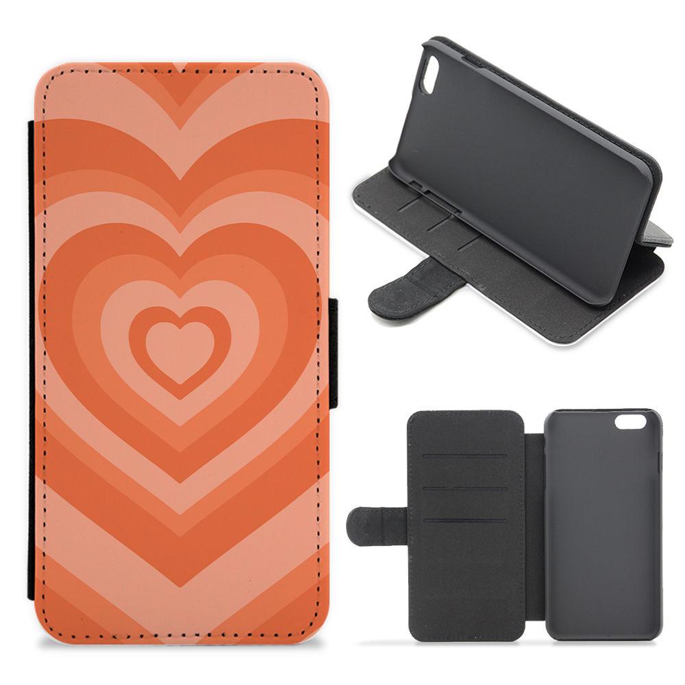 Vibrant Orange Flip / Wallet Phone Case