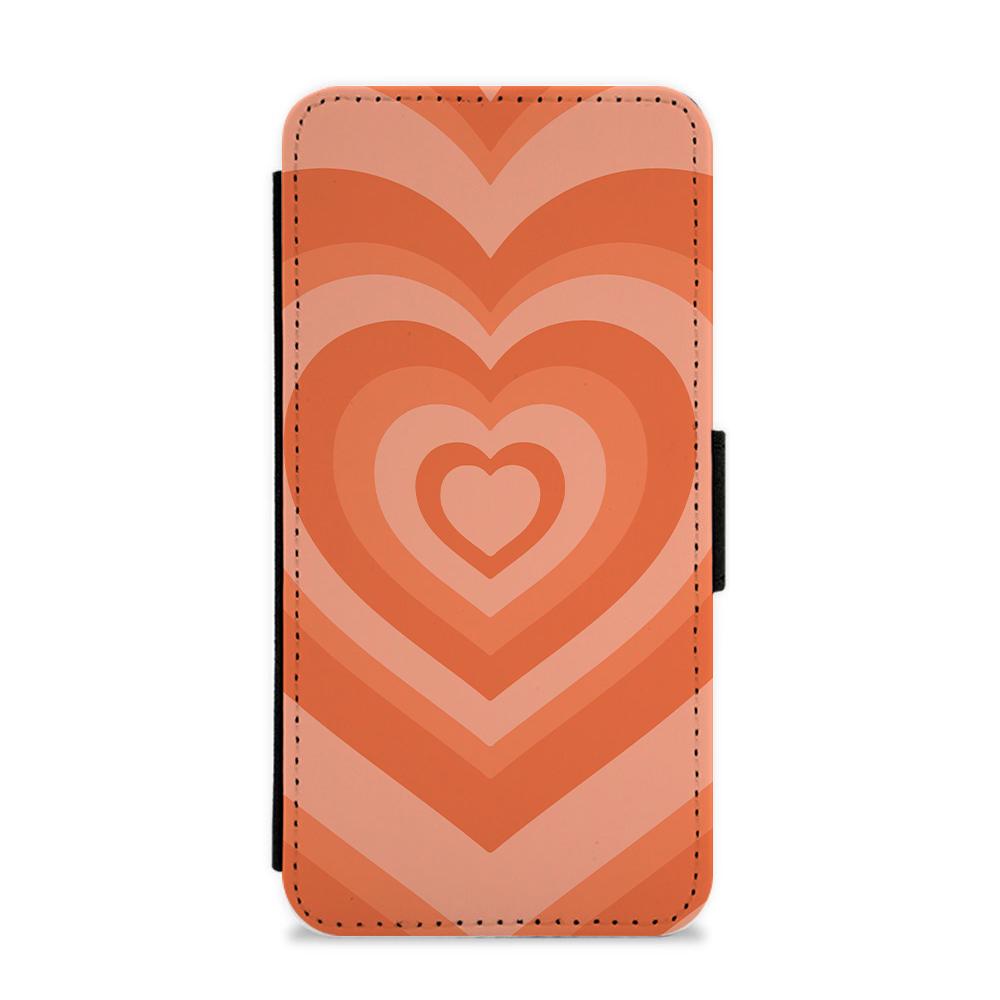Vibrant Orange Flip / Wallet Phone Case