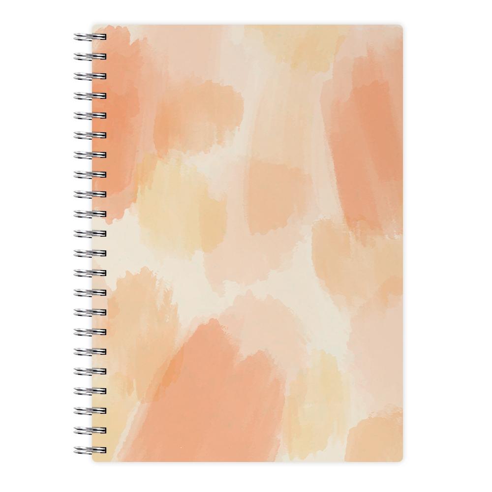 Orange Strokes Notebook
