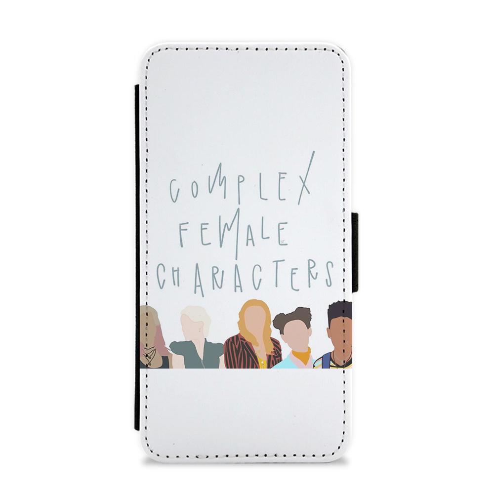 Complex Female Characters - Sex Education Flip / Wallet Phone Case