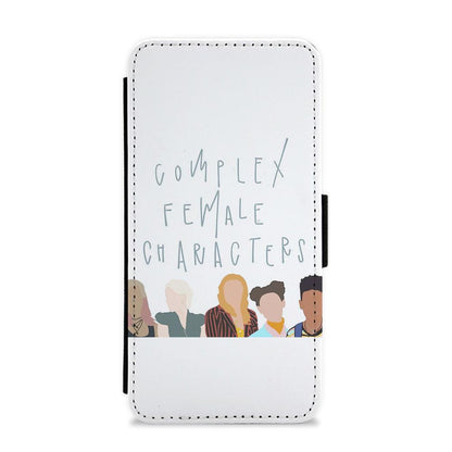 Complex Female Characters - Sex Education Flip / Wallet Phone Case