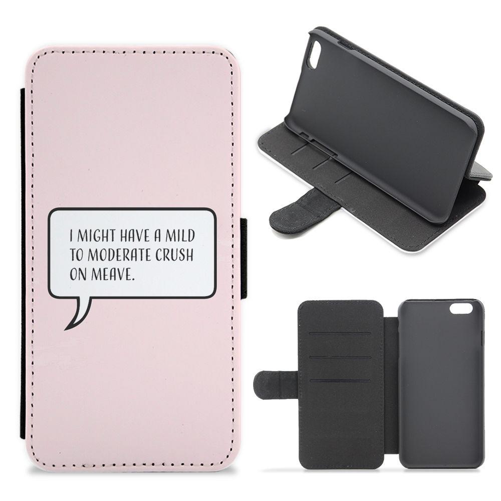 Moderate Crush On Maeve - Sex Education Flip / Wallet Phone Case